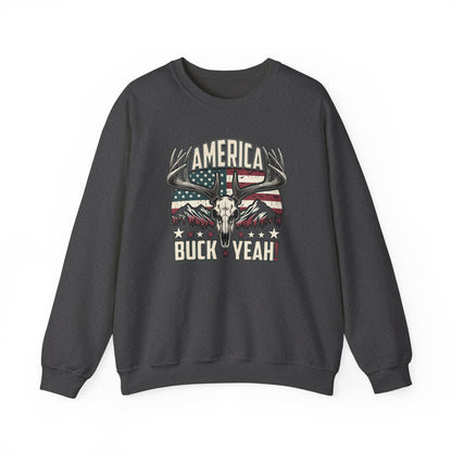 American Buck Yeah! Sweatshirt (Front Design)