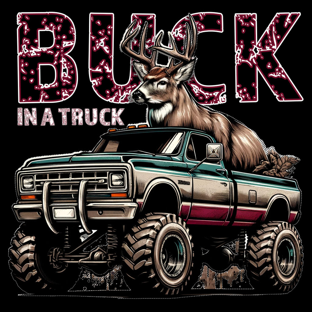 Buck in a Truck Hoodie
